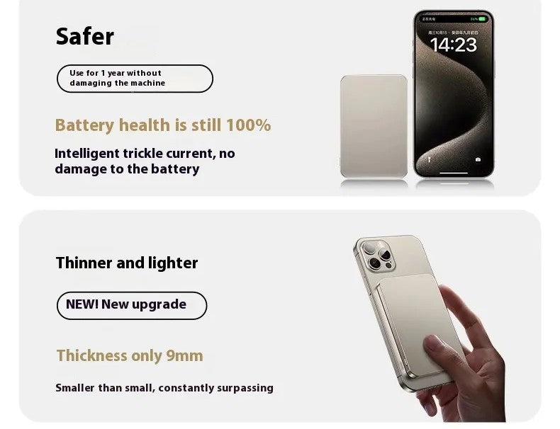 Wireless Titanium Power Bank N-Pro