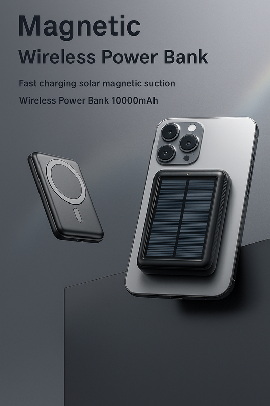Solar Magnetic Power Bank