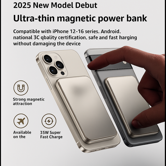 Wireless Titanium Power Bank N-Pro