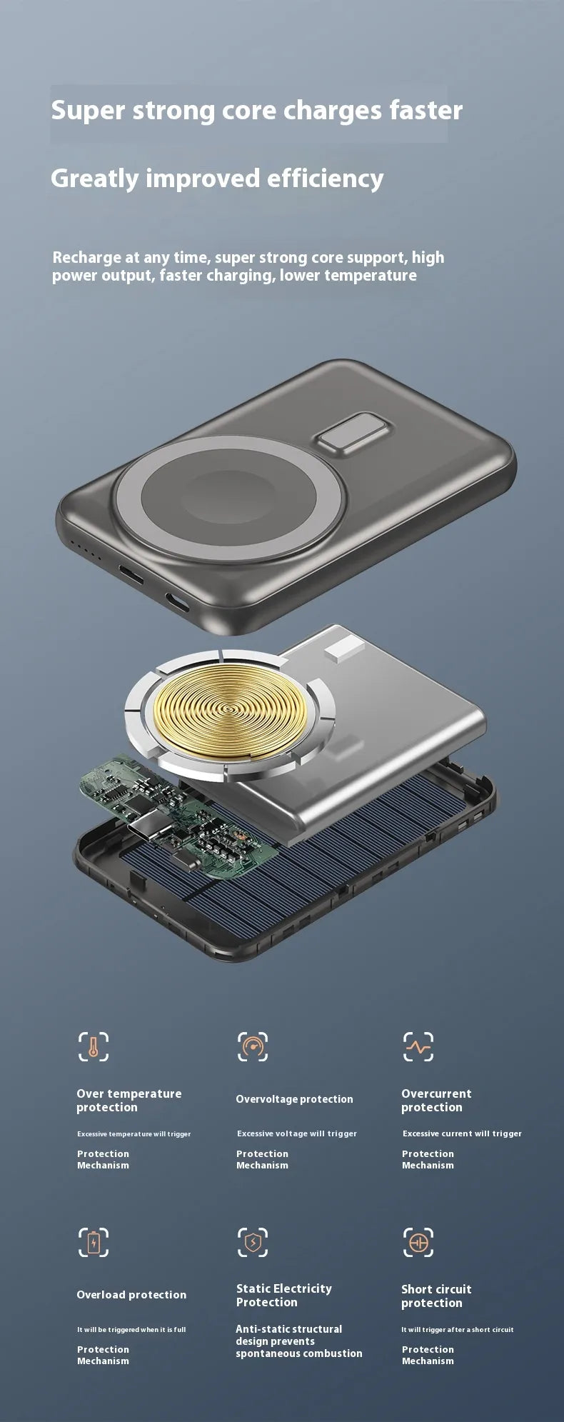 Solar Magnetic Power Bank