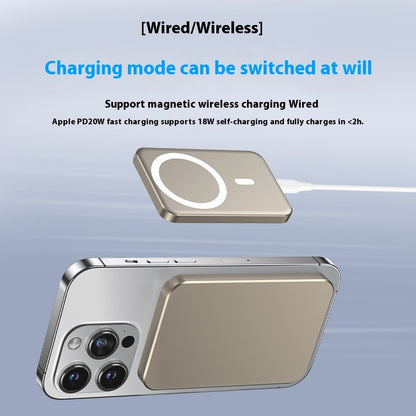 Magnetic Titanium Power Bank N-Mini